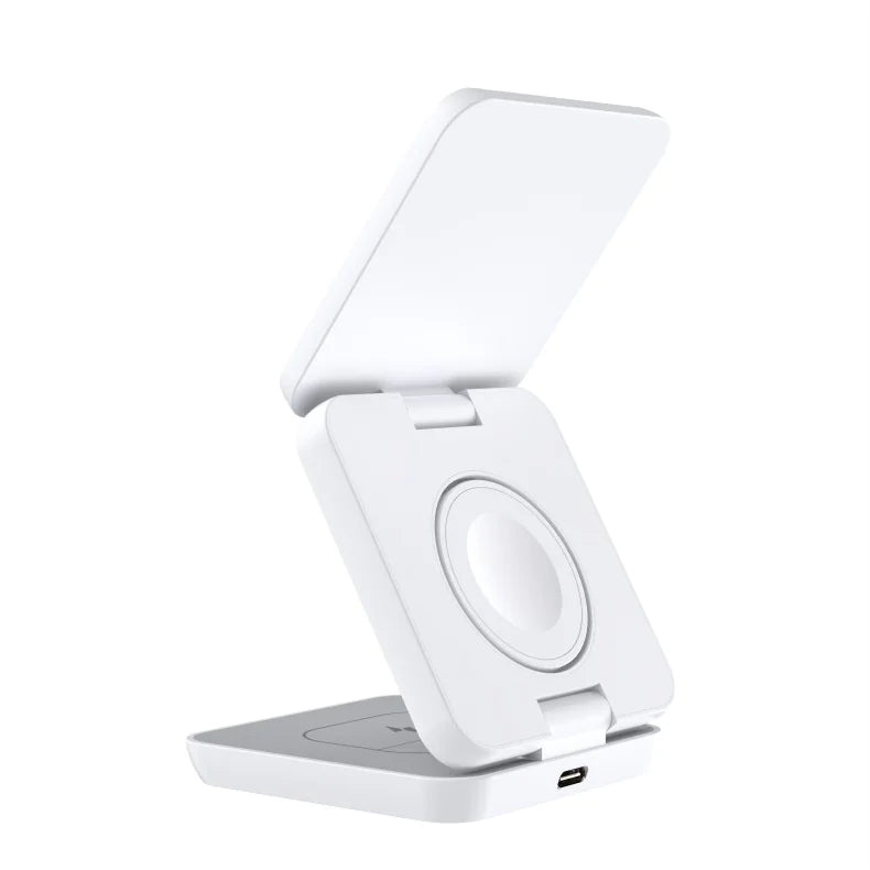Foldable Magnetic Wireless Charging Phone Stand