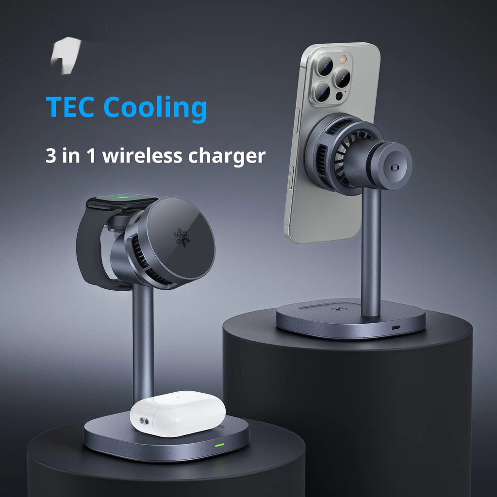 3-in-1 Magnetic Fast Charging Stand