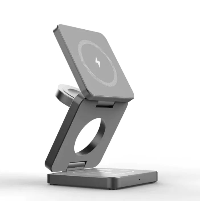 Foldable 3 in 1 Magnetic Charging Station