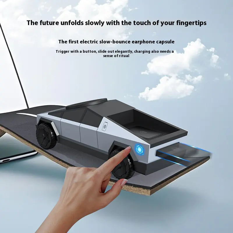 3-in-1 Multifunctional Wireless Charging Station - Cybertruck Inspired