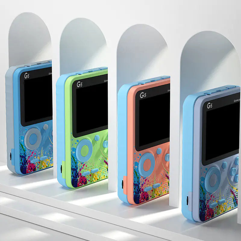 Portable Retro Video Game Console with 500 Games