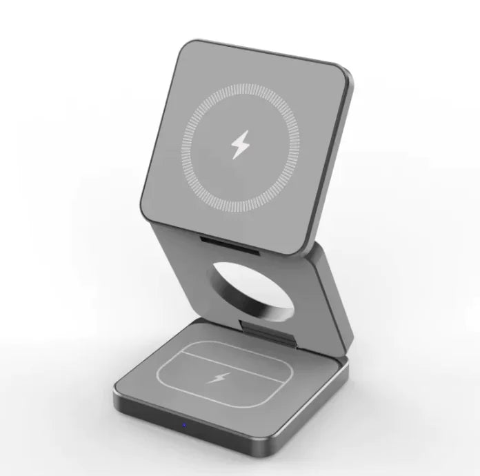 Foldable 3 in 1 Magnetic Charging Station