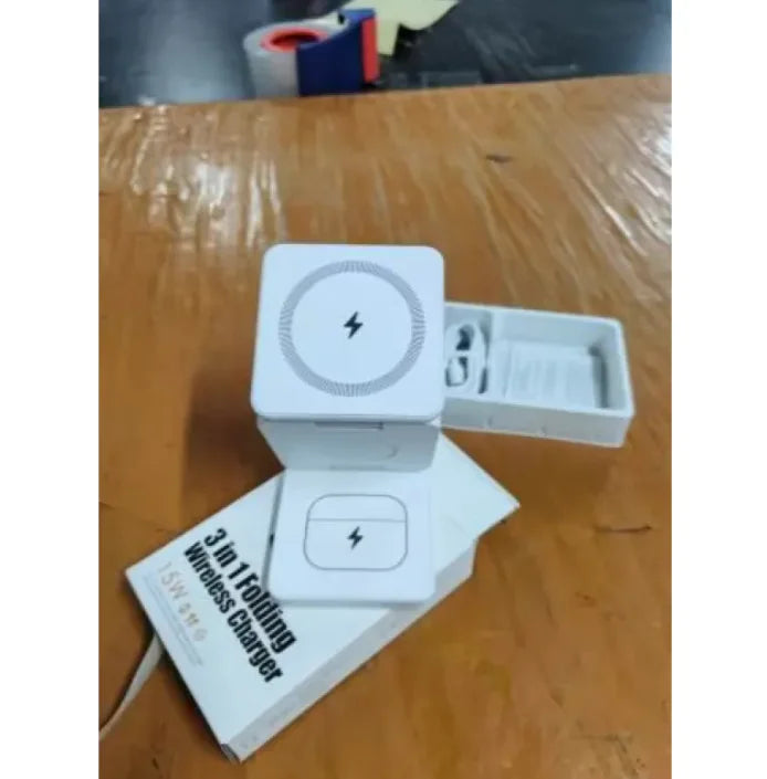 Foldable 3 in 1 Magnetic Charging Station