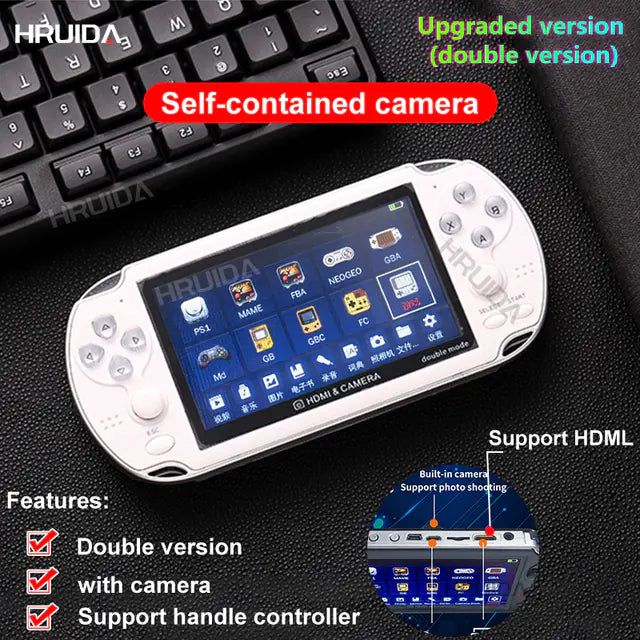 4.3" A3 Dual Version Arcade Handheld Game Console